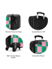 NoBoringSuitCases Suitcase, Handgepäck, Koffer, Trolley, Reisekoffer Karierter Druck in