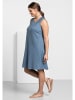 sheego Shirtkleid in blau