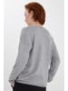 ICHI V-Ausschnitt-Pullover in grau