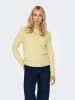 ONLY Strickpullover in Pastel Yellow