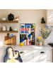 Mr. & Mrs. Panda Wandbild Team inspirierend Design mit Spruch in Weiß