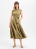 Ambiance Kleid in oliv - 0002