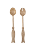 Bloomingville Salatbesteck SEVA Mango Holz 2er Set