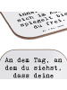 Mr. & Mrs. Panda Untersetzer Spruch Selbstreflexion Freiheit mit... in Weiß