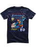 Superman T-Shirt "Superman Up In The Sky T-Shirt" in Blau