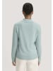 Hessnatur Hessnatur Polo-Pullover Regular aus Bio-Schurwolle mit Cahsmere in polargrün