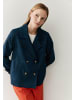 More & More kurze, kastige Trench-Jacke in marine