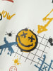 name it T-Shirt mit Print "Cool World" in Weiß