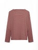 soyaconcept T-Shirt SC-HELLE in 4495C MADDER BROWN COMBI