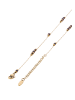 grassland Women Chain Necklace in Gold Violet