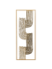 Beliani Wandobjekt THULIUM in Gold - (W) 29 x (H) 75 x (L) 1 cm