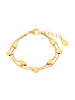 s.Oliver Armband Edelstahl, IP Gold in Gold