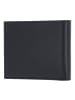oxmox Leather Geldbörse RFID Schutz Leder 12 cm schwarz-turtle 2.0