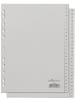 Durable Register A4 1-52 PP grau