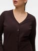 Vero Moda Strickjacke in Chocolate Torte