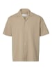 Selected Kurzarm FreizeitHemd für Herren in beige