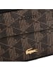Lacoste The Blend Seasonal Umhängetasche 20 cm mono slate black shitake