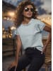 LASCANA Kurzarmshirt in aqua