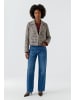 Oui Jerseyjacke in lt stone grey