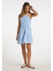 IZIA Mini Slipdress in Hellblau