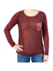 Le Temps des Cerises Pullover „Athena“ Rot