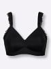 Naturana Schalen-BH ohne Bügel in schwarz