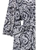 IZIA Damen Maxikleid Mit Print in Schwarz
