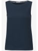 Cecil Struktur Blusentop in Blau