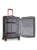 Roncato Move 4 Rollen Trolley 64 cm mit Dehnfalte in nero fumo