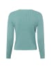Franco Callegari Strickjacke in petrol - 0004