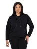 Ulla Popken Sweatshirt in schwarz