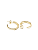 Luxenter Ohrringe Remil mit 18 Karat Goldfinish – REMIL