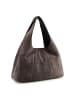 Les Visionnaires Paz Essential Schultertasche Leder 46 cm dark brown 1