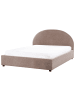 Beliani 2-tlg Doppelbett VAUCLUSE in Beige