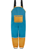 Normani Outdoor Sports Kinder Regenhose mit Hosenträgern in Blau
