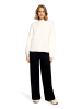 Betty Barclay Strickpullover mit Stehkragen in Rohweiß