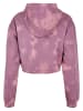 Urban Classics Urban Classics Damen Ladies Oversized Short Bleached Hoody in duskviolet