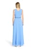 Vera Mont Abendkleid mit Plissee in Paris Blue