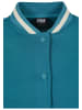 Urban Classics Urban Classics Damen Ladies Oversized 2 Tone College Terry Jacket in watergreen/whitesand