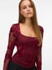 Vero Moda Top in Tawny Port