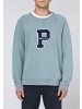 Polo Sylt Sweatshirt mit Logo-Applikation in Blau