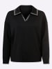 Heine Sweatshirt in schwarz