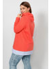 Janet & Joyce Sweatshirt in koralle