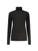 NORWAY 1963 Schwarz Viskose Damen Pullover