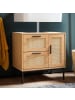 FineBuy Badunterschrank "FB103421" in Braun /