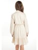 usha BLACK LABEL Damen Midikleid Mit Volant in Beige