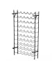 HOMCOM Weinregal-B63 x D20,5 x H118cm-Schwarz