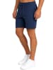 Reichstadt Herren Regular Fit Shorts Marken-Stick in Dark Blue