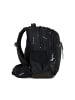 Satch Schulrucksack-Set MATCH "Ninja Matrix" 3-teilig in Schwarz