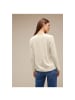 Street One Sweatshirt in smooth sand beige